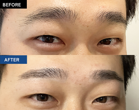 アーチ眉のスタイル画像