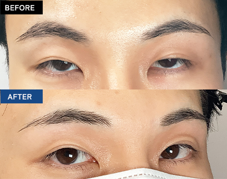 アーチ眉のスタイル画像