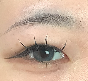 アーチ眉のスタイル画像